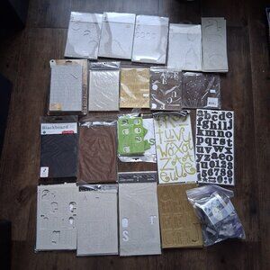 Lots of Craft Letters (Mostly Chipboard)